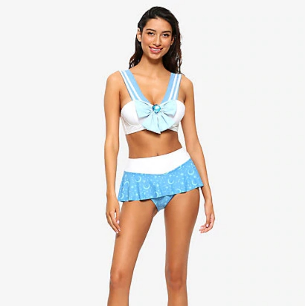 Sailor Moon Sailor Mercury Bikini Swimsuit